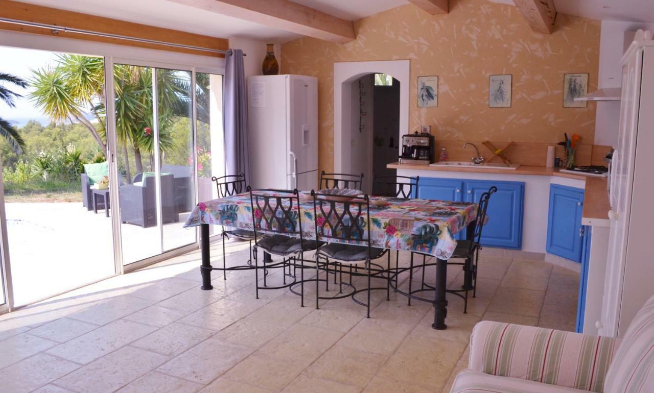 Gite Vue Mer La Cadiere-d'Azur Zewnętrze zdjęcie
