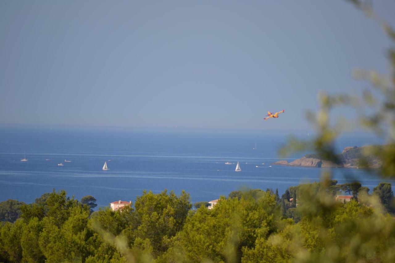 Gite Vue Mer La Cadiere-d'Azur Zewnętrze zdjęcie